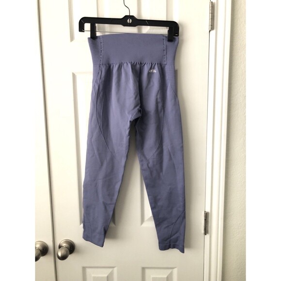 AYBL Women’s Size L Seamless High Waist Leggings Lavender Purple Workout Gym - Picture 2 of 7